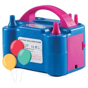New Prextex Electric Balloon Pump - Portable Air Blower Balloon Inflator